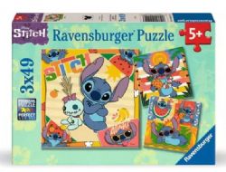 RAVENSBURGER CASSE-TÊTE 3 X 49 PIÈCES - DISNEY STITCH #12004114